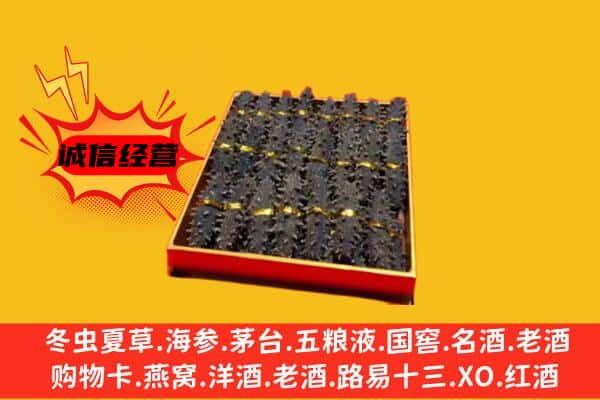 景洪市回收海参